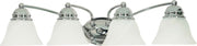Empire 4-Light Bath Vanity Light in Polished Chrome