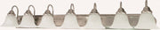 Ballerina 7-Light Bath Vanity Light in Brushed Nickel