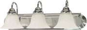 Ballerina 3-Light Bath Vanity Light in Polished Chrome