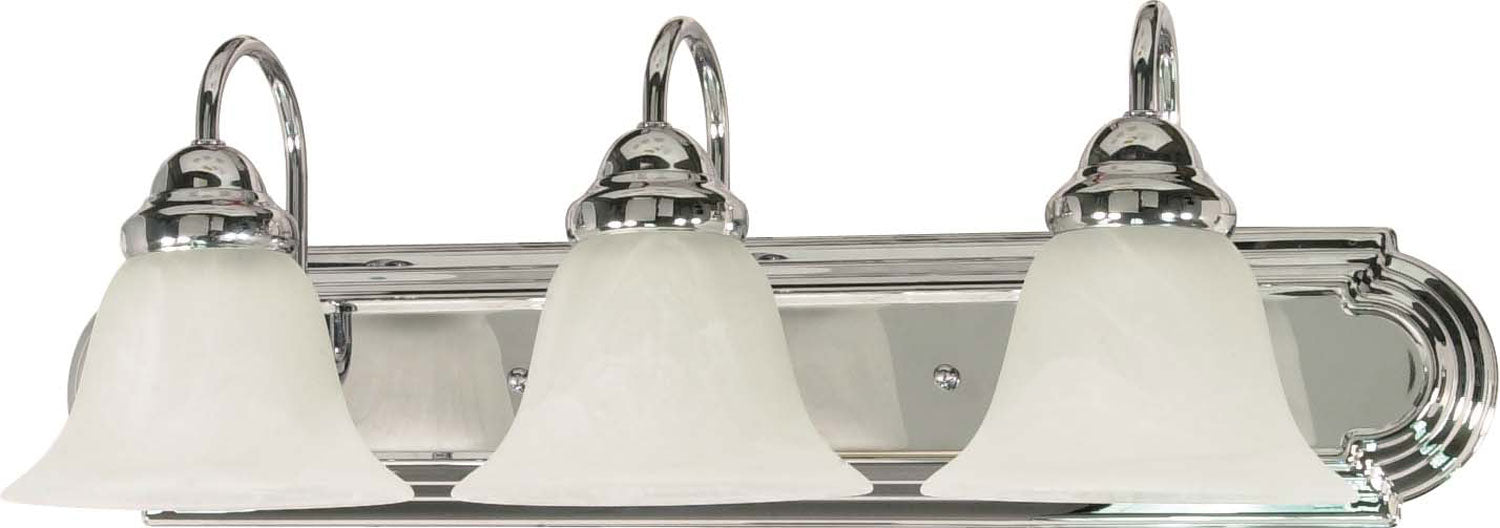 Ballerina 3-Light 24" Vanity in Polished Chrome