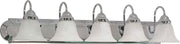 Ballerina 5-Light Bath Vanity Light in Polished Chrome