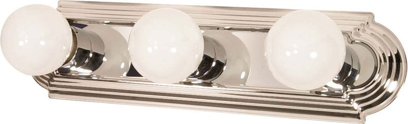 18" 3-Light Bath Vanity Light in Polished Chrome