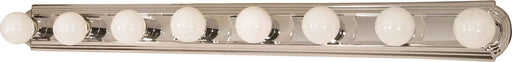 48" 8-Light Bath Vanity Light in Polished Chrome
