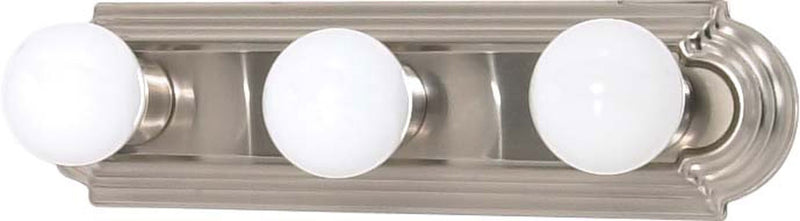 18" 3-Light Bath Vanity Light in Brushed Nickel