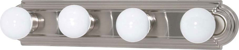 24" 4-Light Bath Vanity Light in Brushed Nickel
