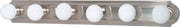 36" 6-Light Bath Vanity Light in Brushed Nickel