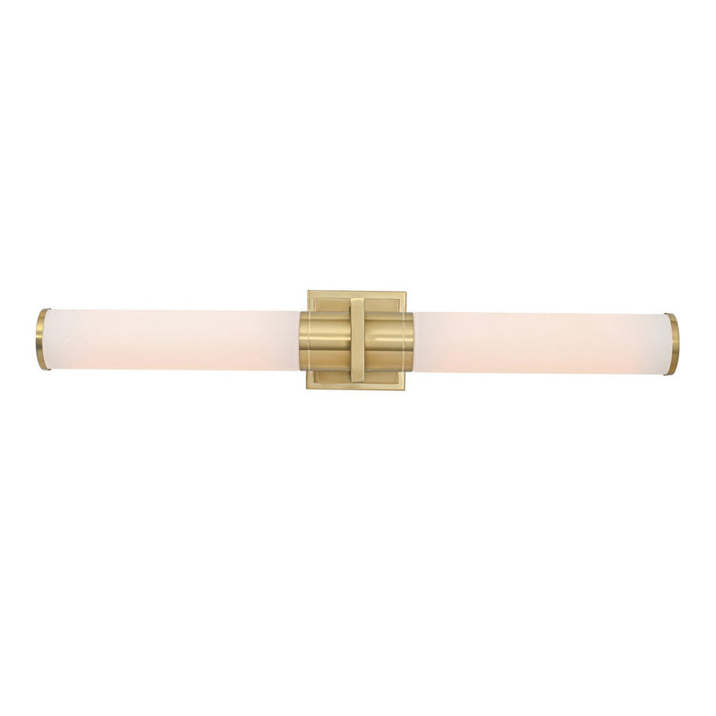 Positano 29" 2-Light Bath Vanity Light in Satin Brass