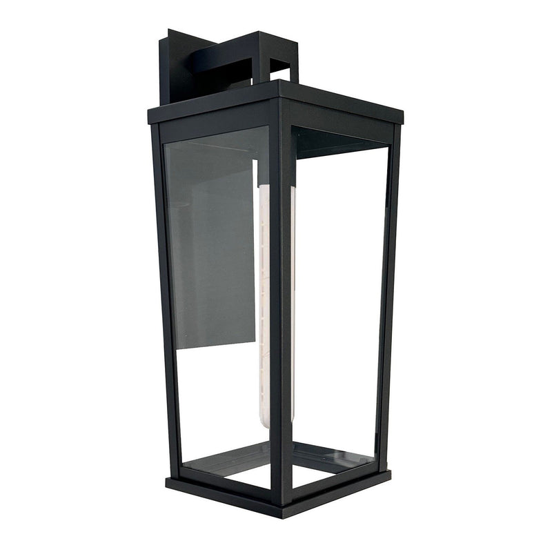 Elmgrove Outdoor Wall Lantern in Black