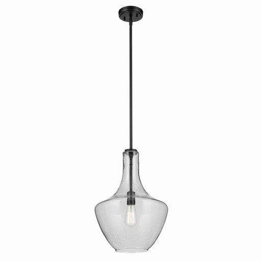 Everly 14" Pendant in Black