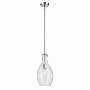 Everly 9" Mini Pendant in Chrome