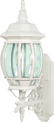 Central Park 3-Light Outdoor Wall Lantern in White