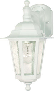Cornerstone Small Outdoor Wall Lantern in White