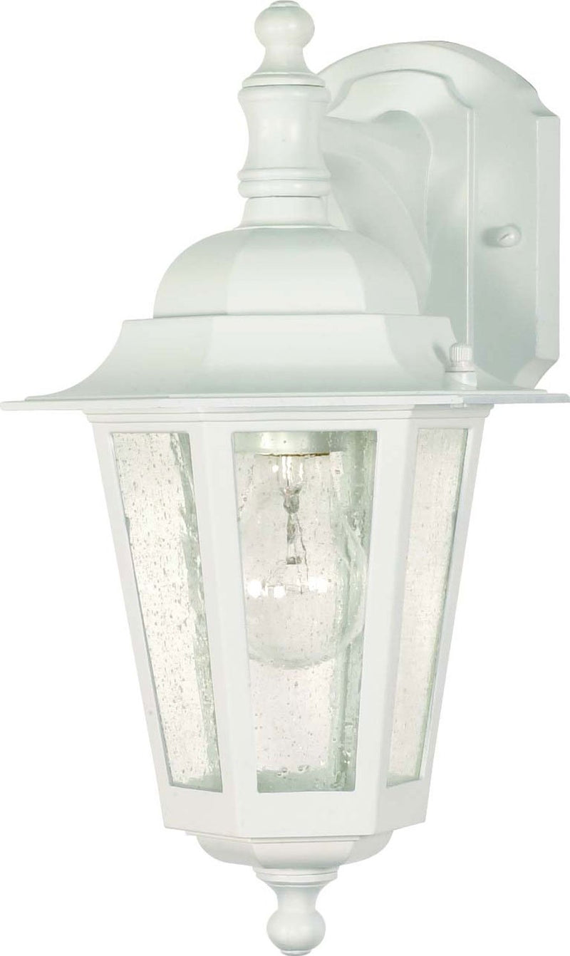 Cornerstone Small Outdoor Wall Lantern in White