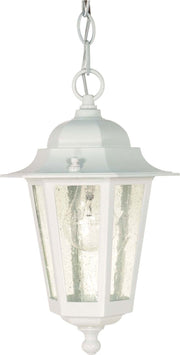 Cornerstone Outdoor Lantern Pendant in White