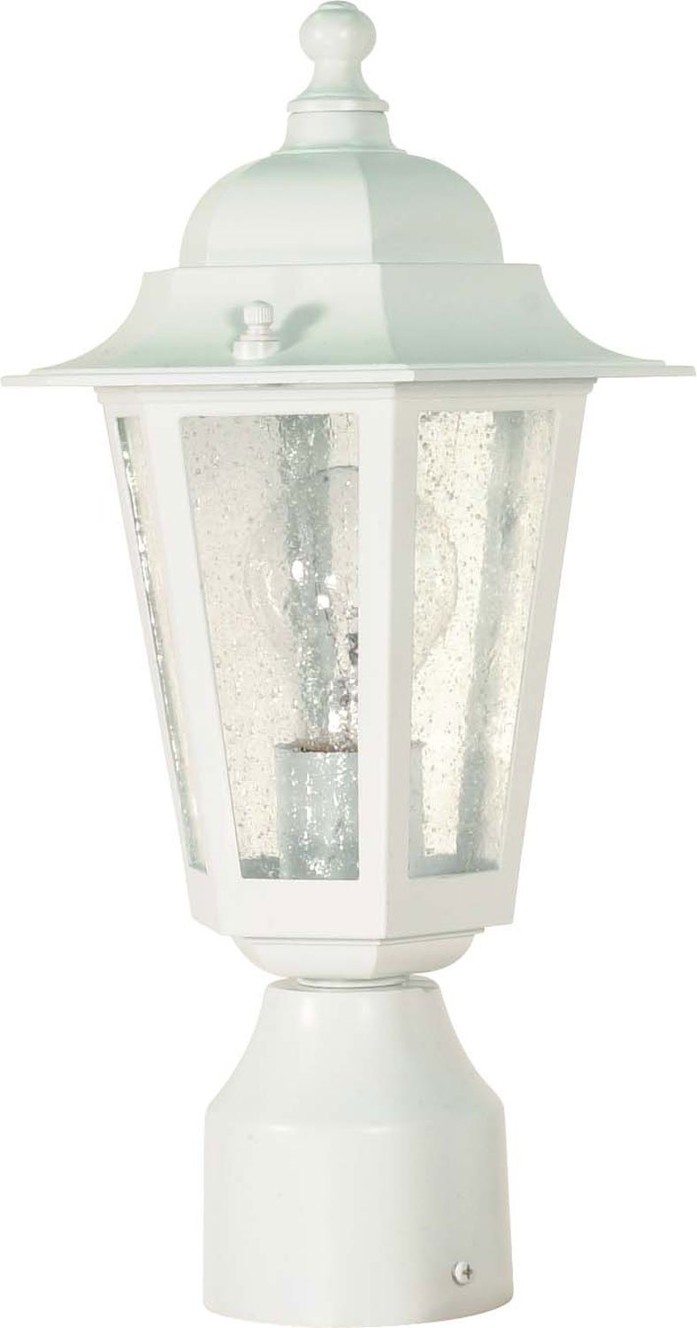 Cornerstone Outdoor Post Light in White