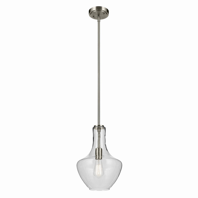 Everly 10.5" Pendant in Brushed Nickel