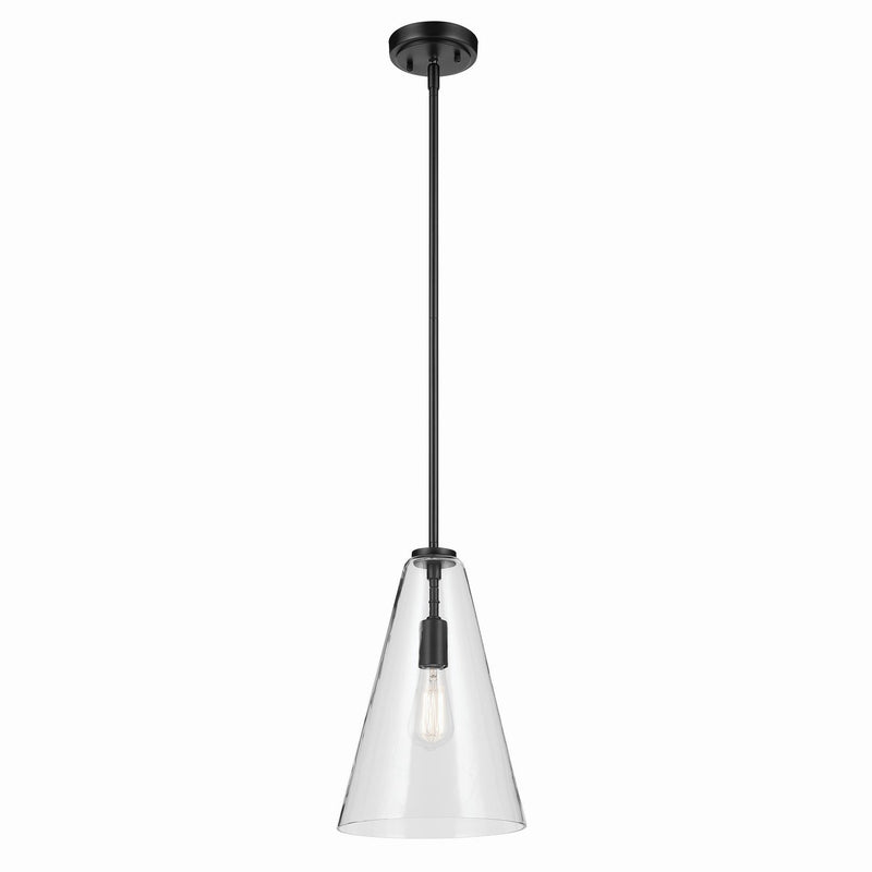 Everly 10.25" Pendant in Black