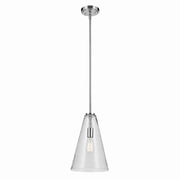 Everly 10.25" Pendant in Chrome
