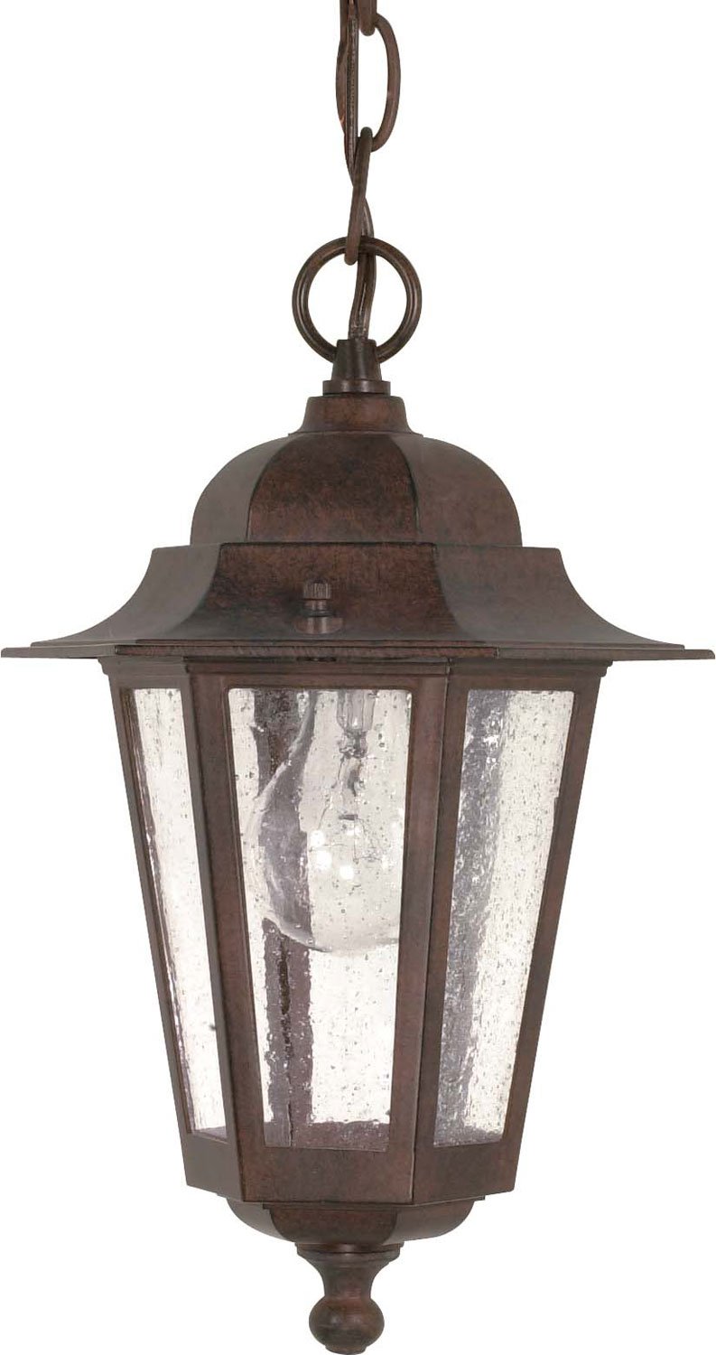 Cornerstone Outdoor Lantern Pendant in Old Bronze