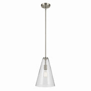 Everly 10.25" Pendant in Brushed Nickel