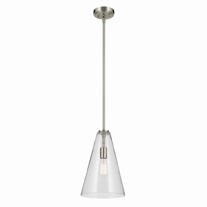 Everly 10.25" Pendant in Brushed Nickel