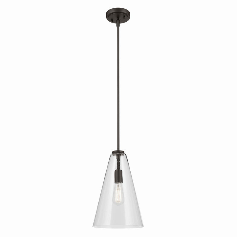 Everly 10.25" Pendant in Olde Bronze