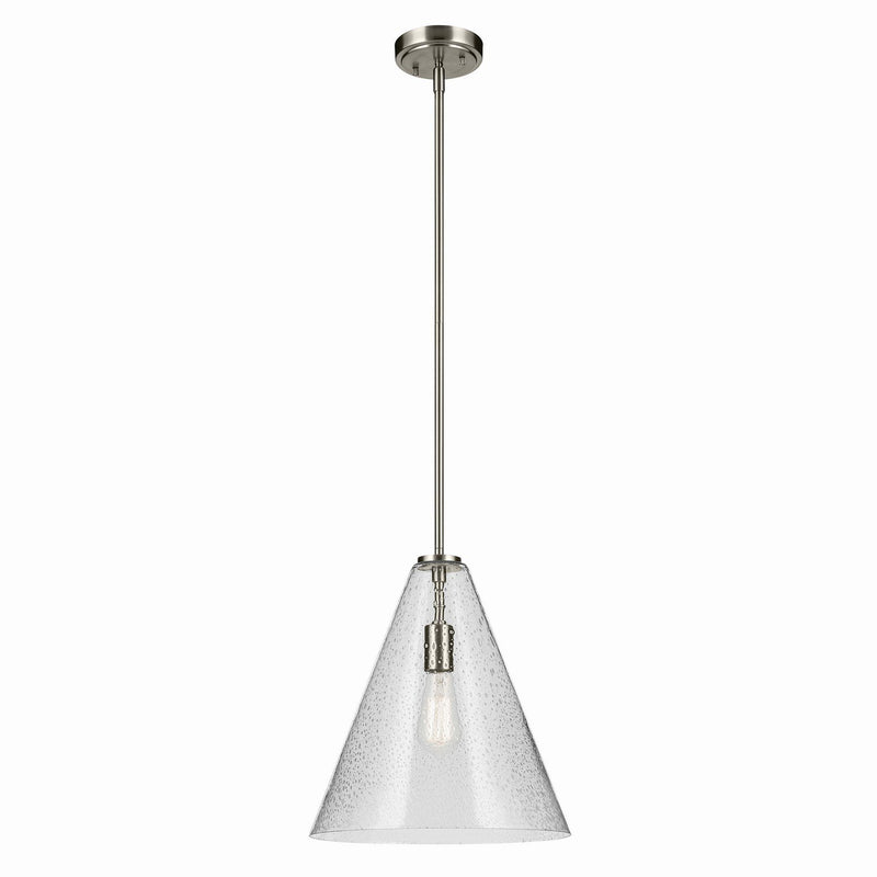Everly 14.25" Pendant in Brushed Nickel