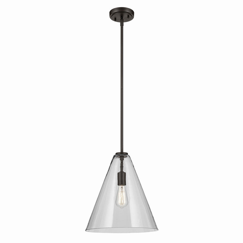 Everly 14.25" Pendant in Olde Bronze