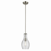 Everly 7" Mini Pendant in Brushed Nickel