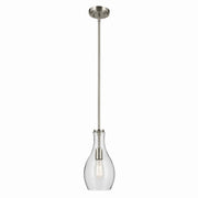 Everly 7" Mini Pendant in Brushed Nickel