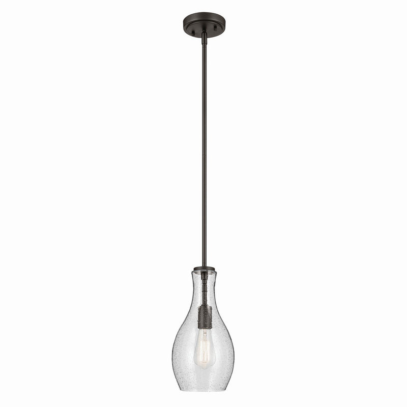 Everly 7" Mini Pendant in Olde Bronze