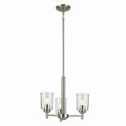 Shailene 3-Light Chandelier in Brushed Nickel