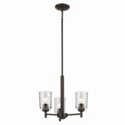Shailene 3-Light Chandelier in Olde Bronze