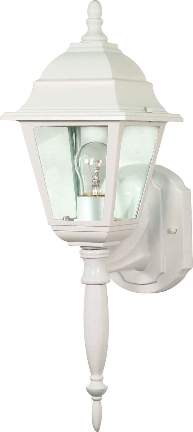Briton Outdoor Wall Lantern in White