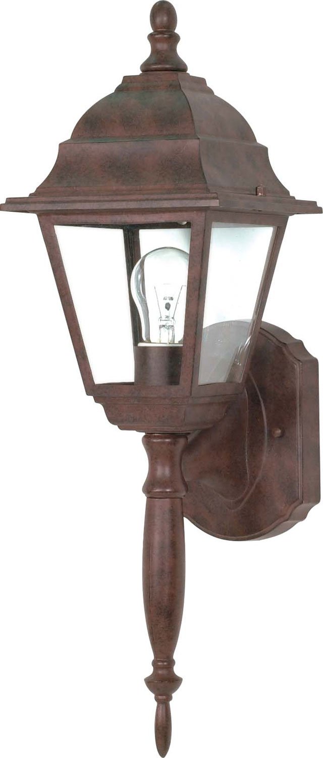 Briton Outdoor Wall Lantern in Old Bronze