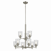 Shailene 9-Light Chandelier in Brushed Nickel