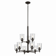 Shailene 9-Light Chandelier in Olde Bronze
