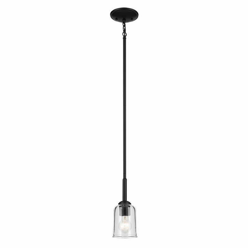 Shailene Mini Pendant in Black