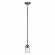 Shailene Mini Pendant in Brushed Nickel