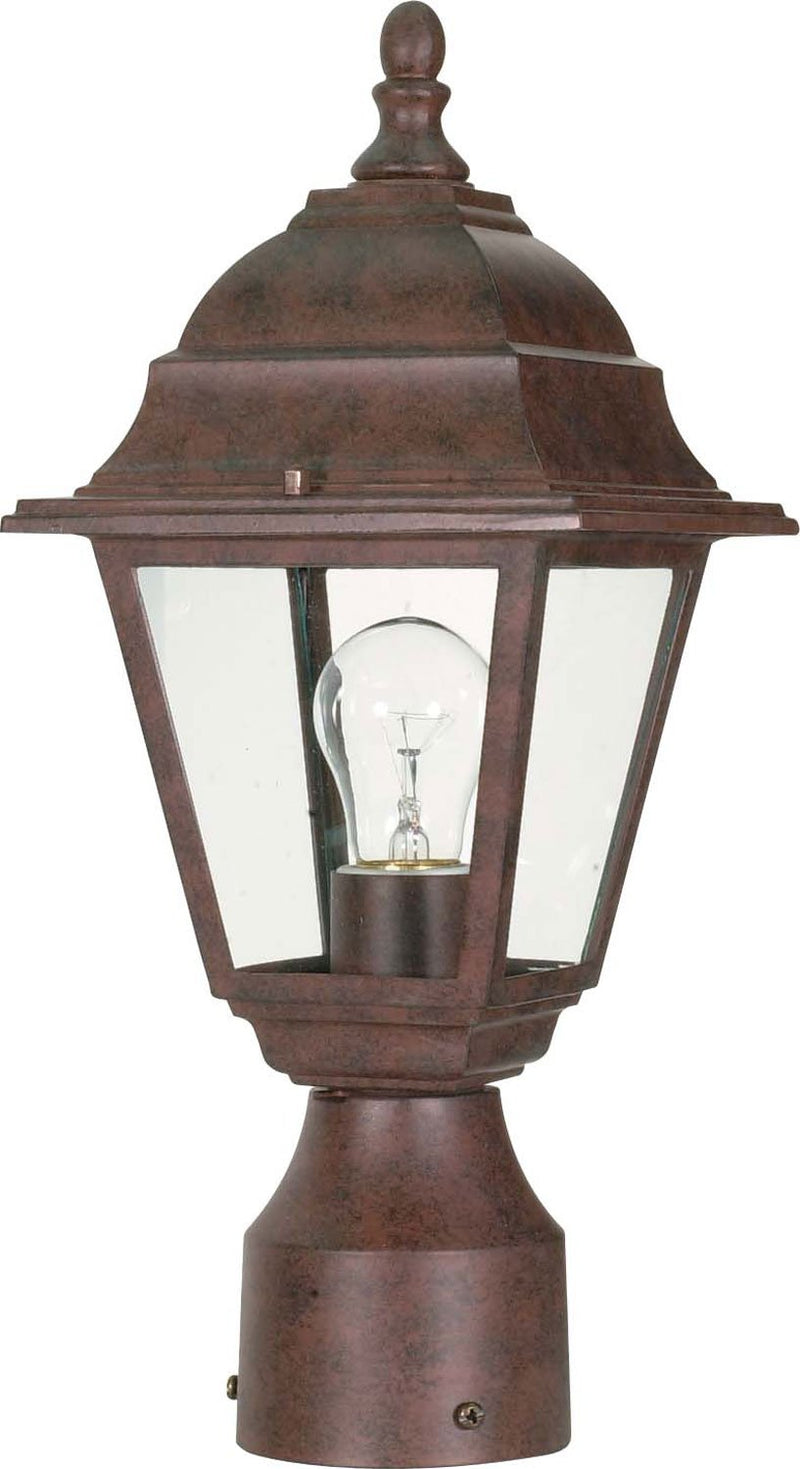 Briton Outdoor Post Light in Old Bronze