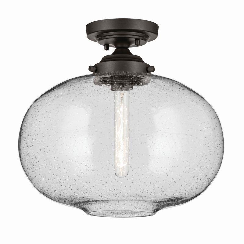 Avery 14.5" Semi-Flush Mount in Olde Bronze