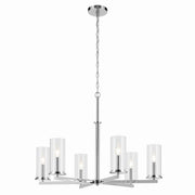 Crosby 6-Light Chandelier in Chrome