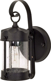 Piper Lantern Outdoor Wall Lantern in Textured Black