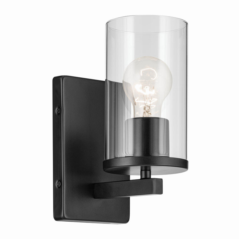 Crosby Wall Sconce in Black
