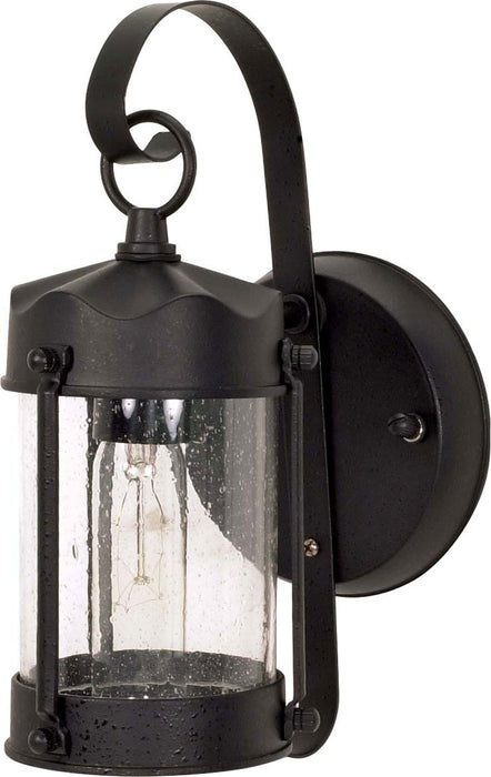 1-Light Piper Outdoor Wall Fixtre in Textured Black