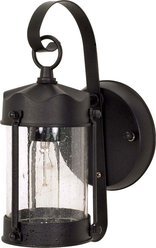 1-Light Piper Outdoor Wall Fixtre in Textured Black
