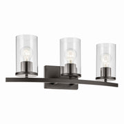 Crosby 3-Light Bath Vanity Light in Olde Bronze