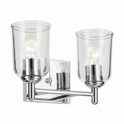 Shailene 2-Light Bath Vanity Light in Chrome