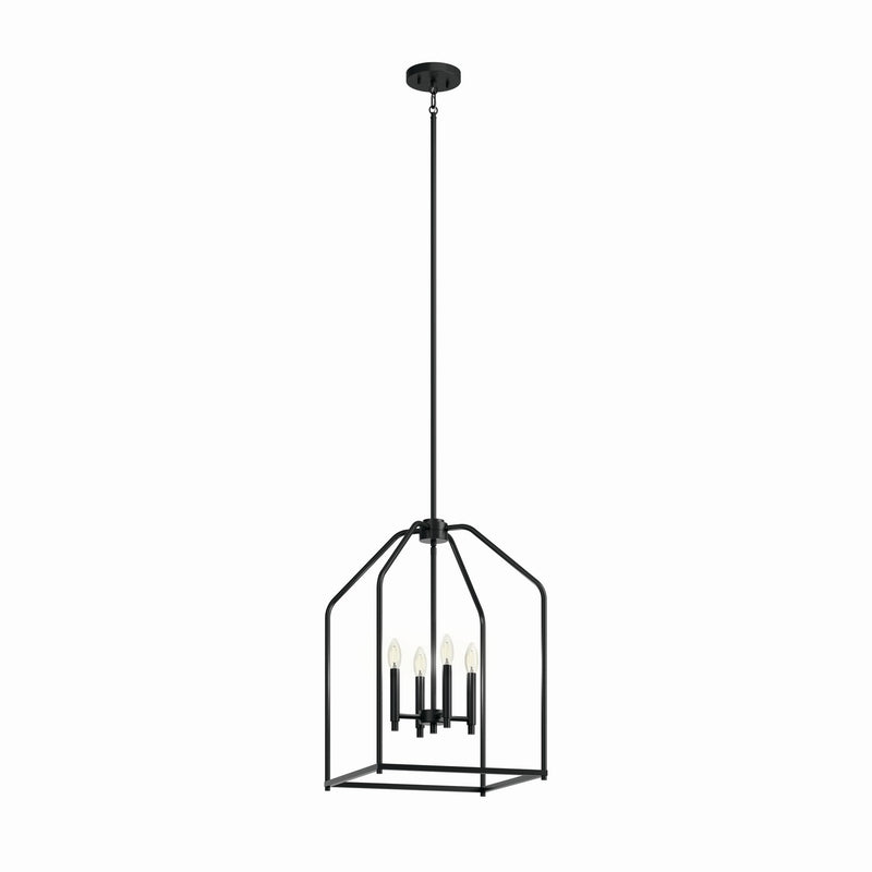 Madden 4-Light Pendant in Black - Lamps Expo