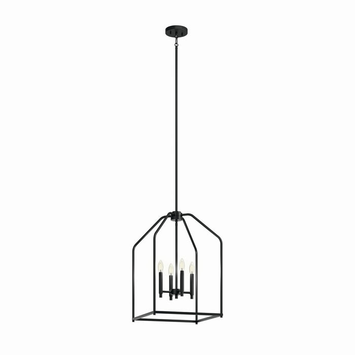 Madden 4-Light Pendant in Black - Lamps Expo